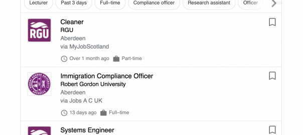 Google for jobs