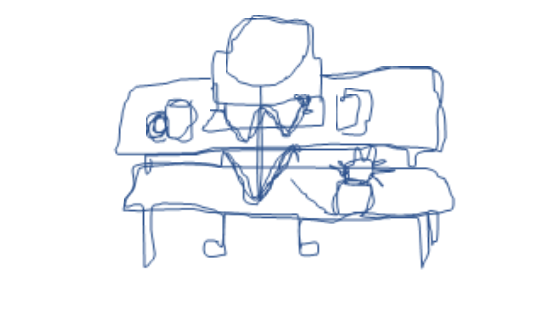 Sara line drawing